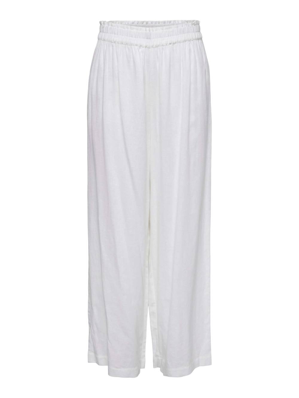 ONLY Wide Leg Pants 'Tokyo' In White