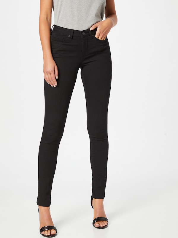 OPUS Skinny Jeans 'Elma' in Black Denim