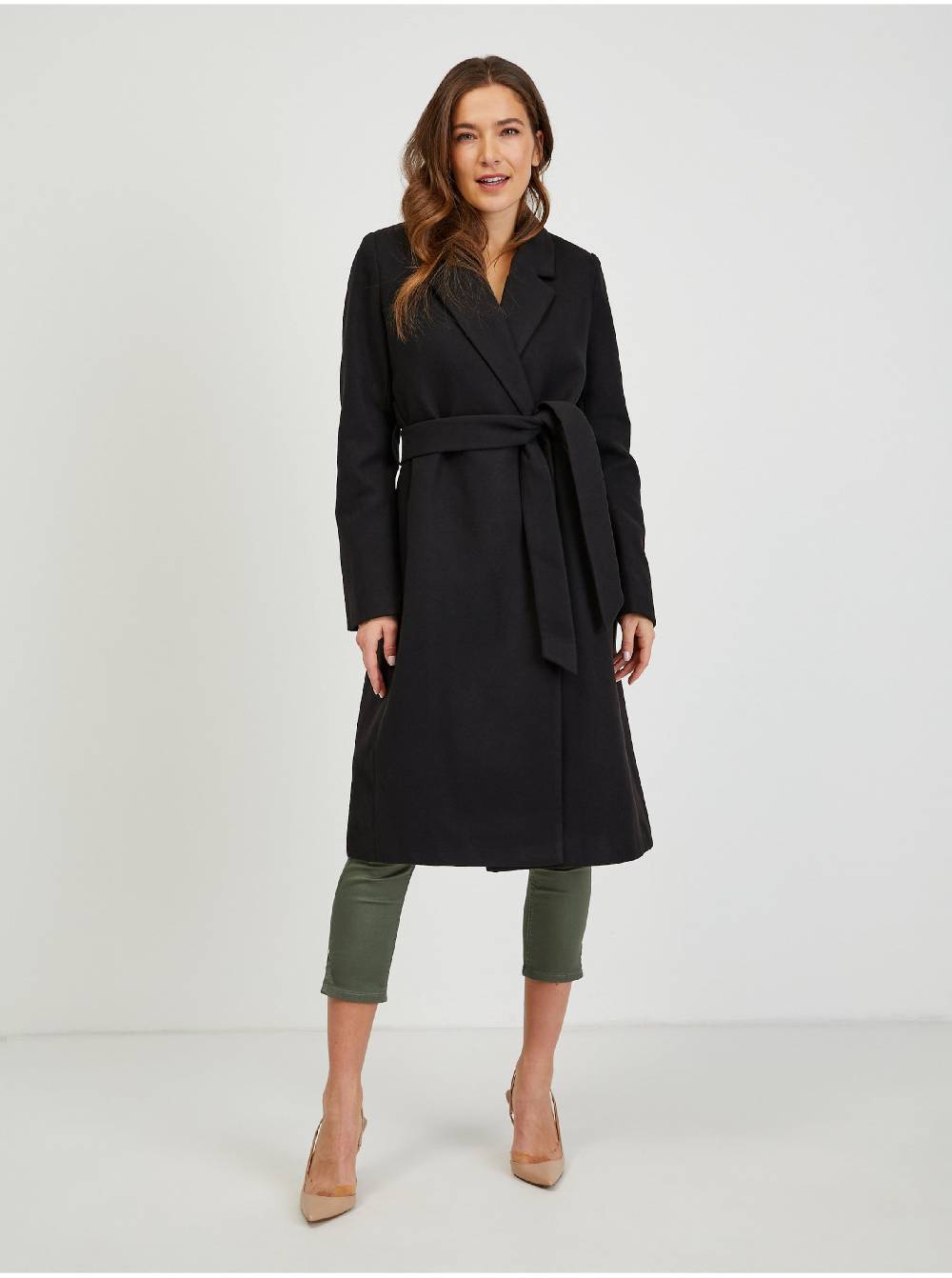 Orsay Between-Seasons Coat 'Haley' In Black