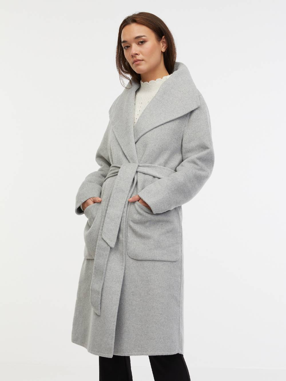 Orsay Between-Seasons Coat In Grey