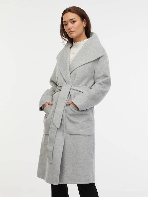 Orsay Between-Seasons Coat in Grey