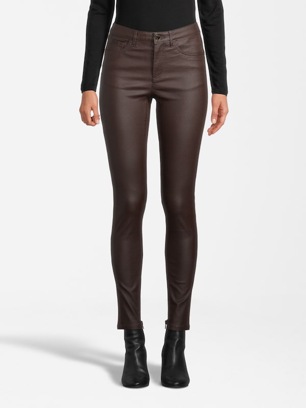 Orsay Skinny Pants 'Paulpush' in Sepia