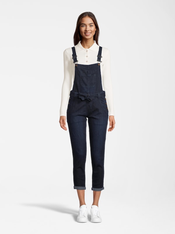 Orsay Slim fit Jean Overalls in Dark Blue