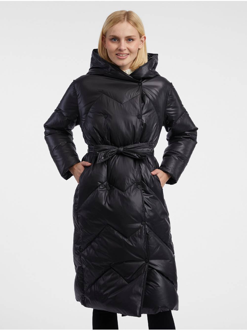 Orsay Winter Coat In Black