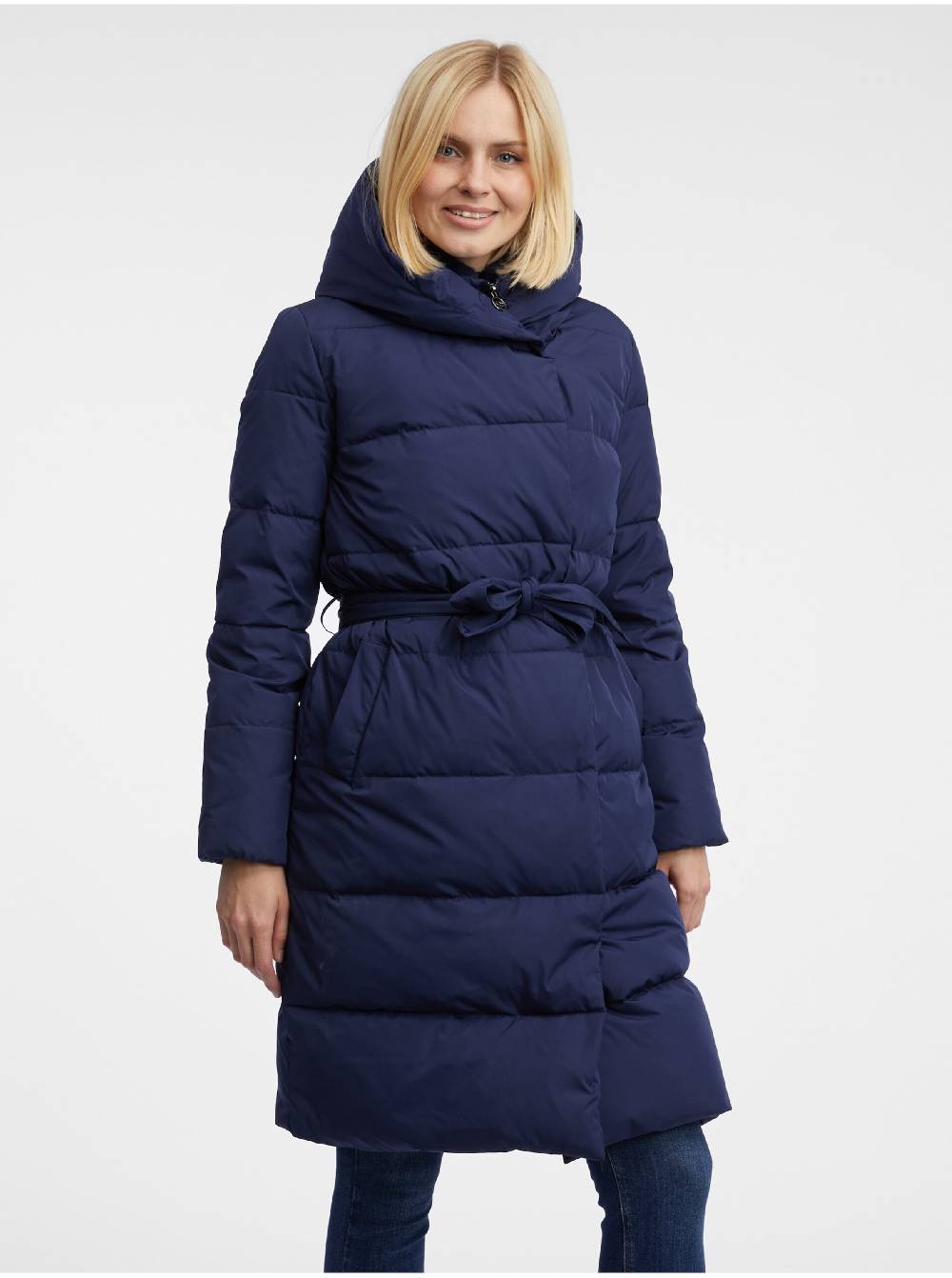 Orsay Winter Coat In Blue