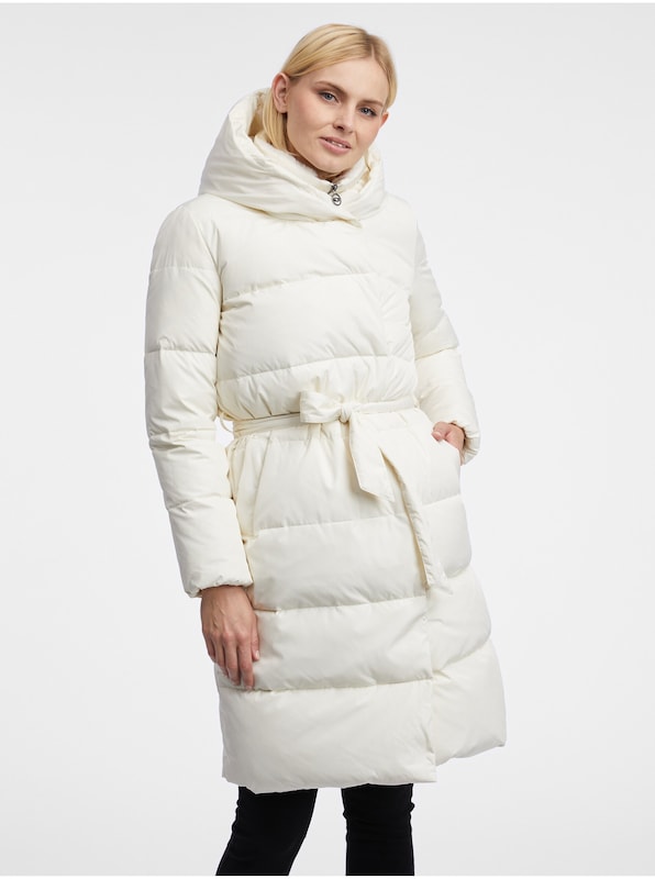 Orsay Winter Coat in Cream