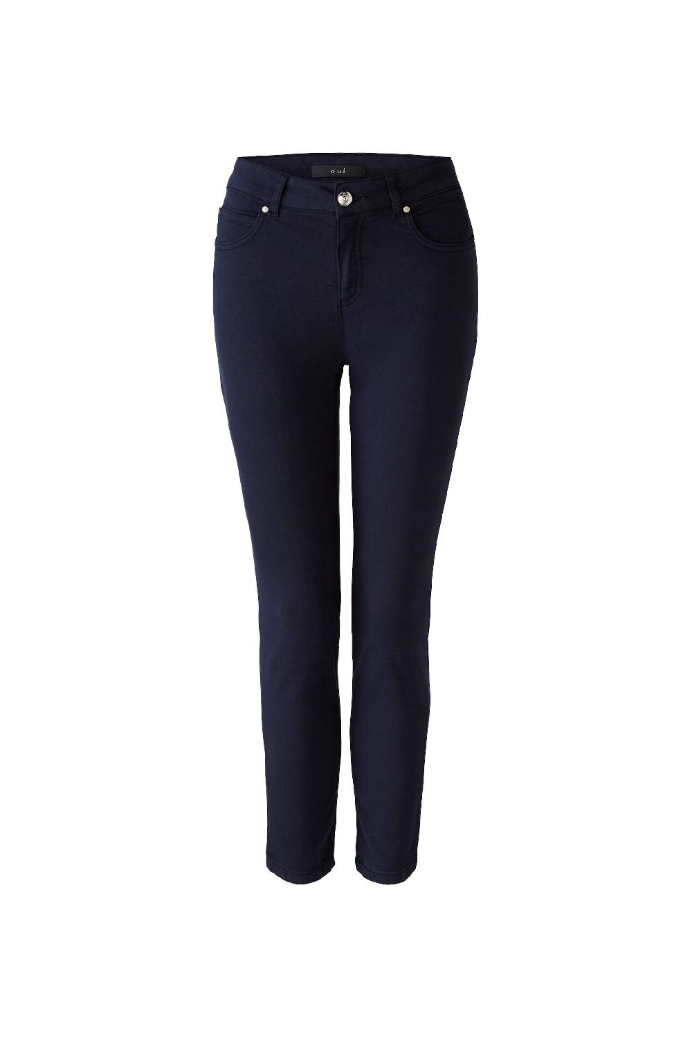 OUI Skinny Jeggings In Dark Blue