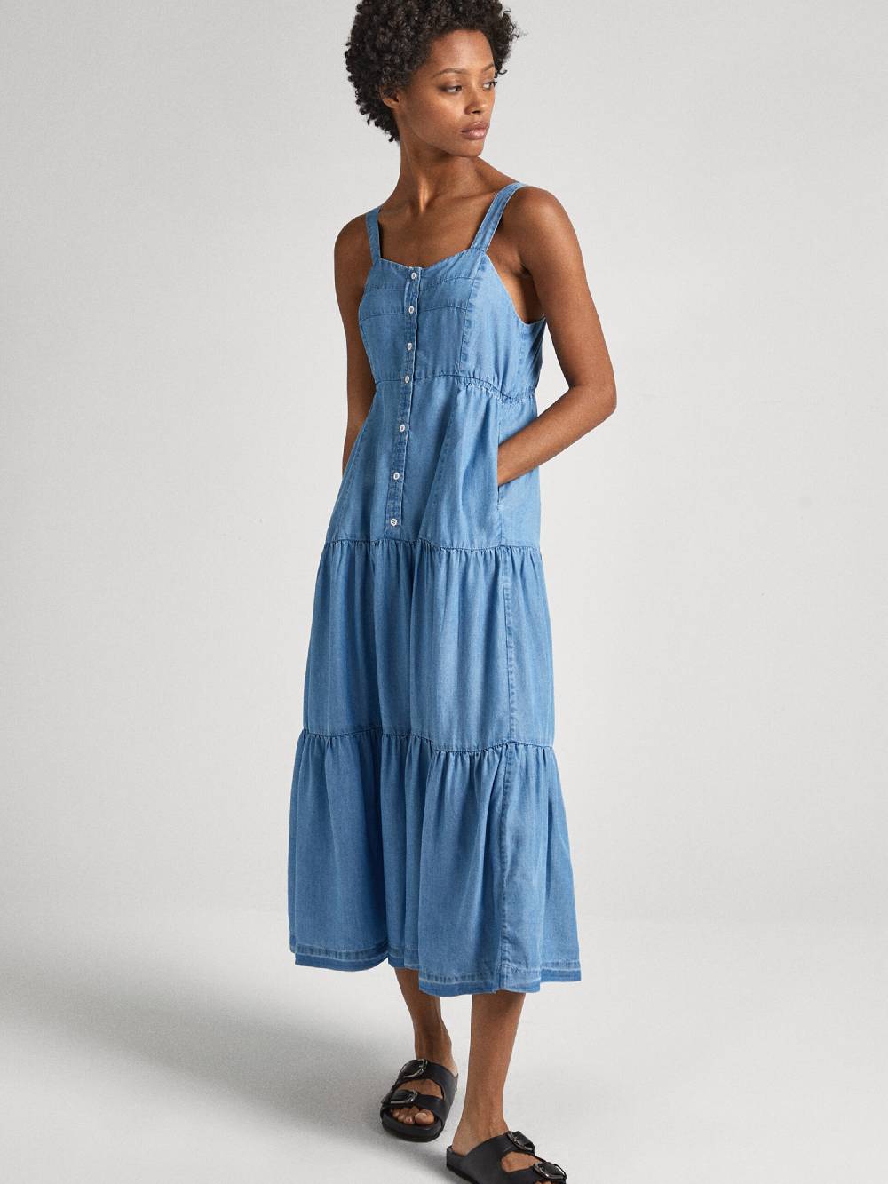 Pepe Jeans Dress 'Edith' In Blue