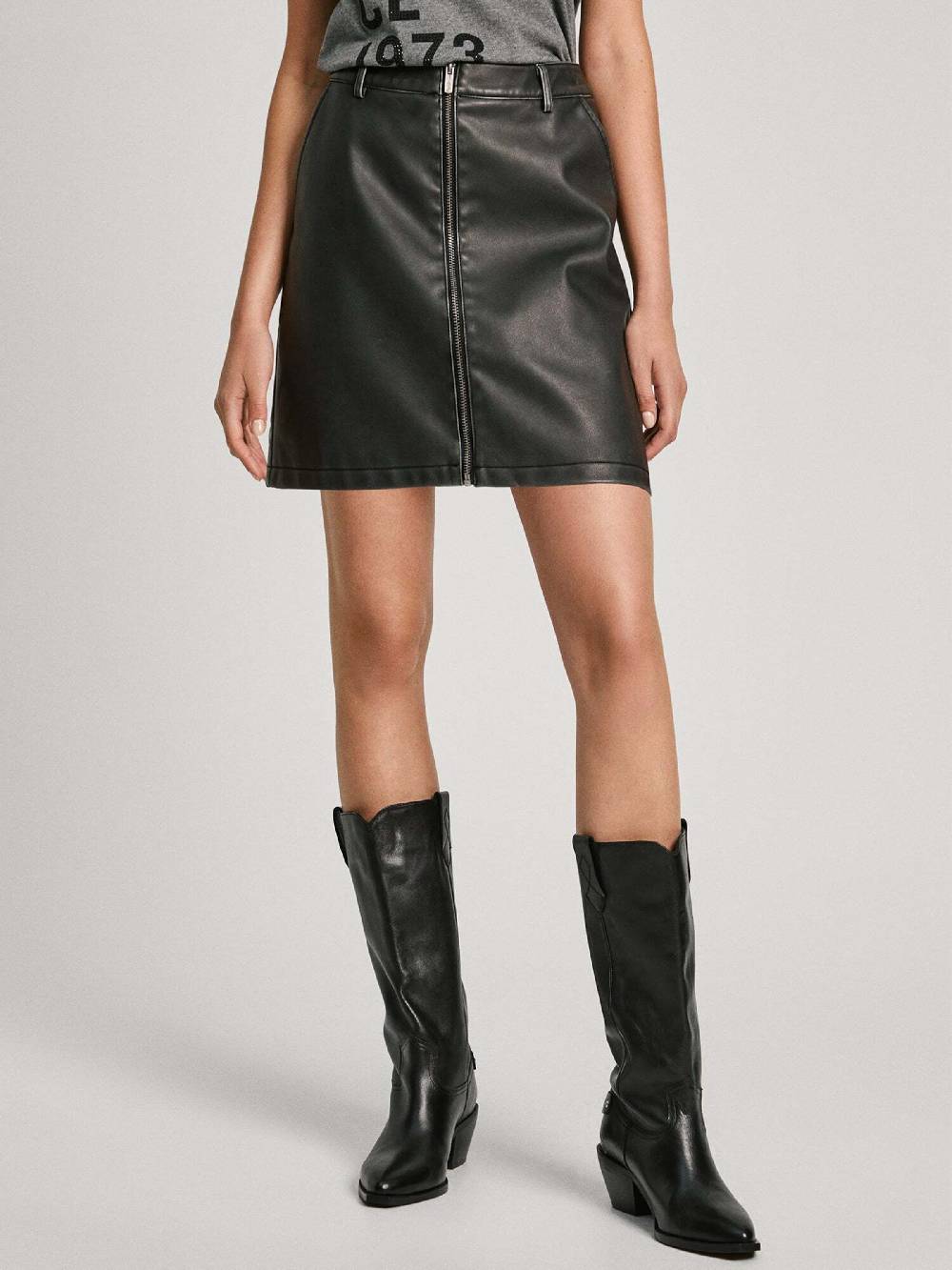 Pepe Jeans Skirt 'CHARLOTTE' In Black