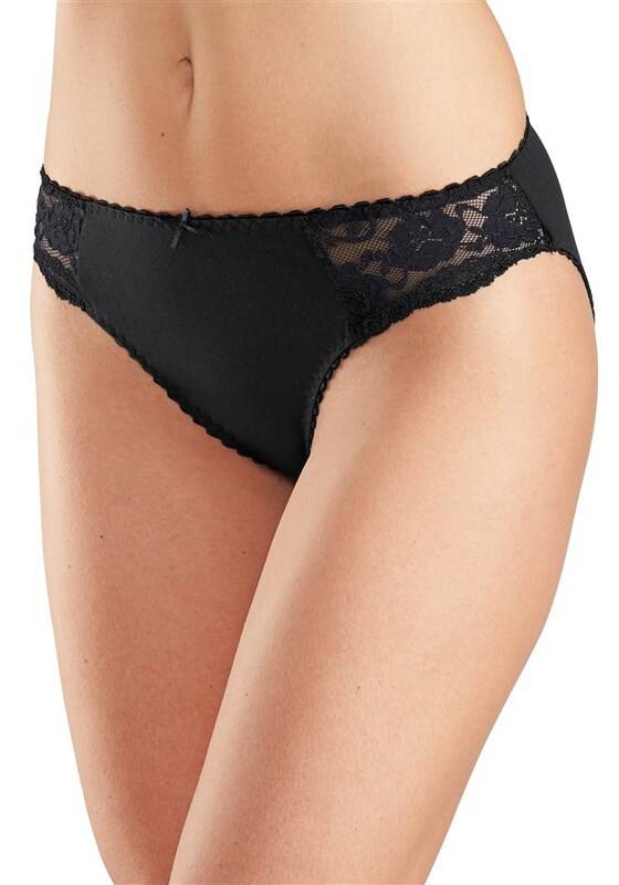 PETITE FLEUR Panty in Black