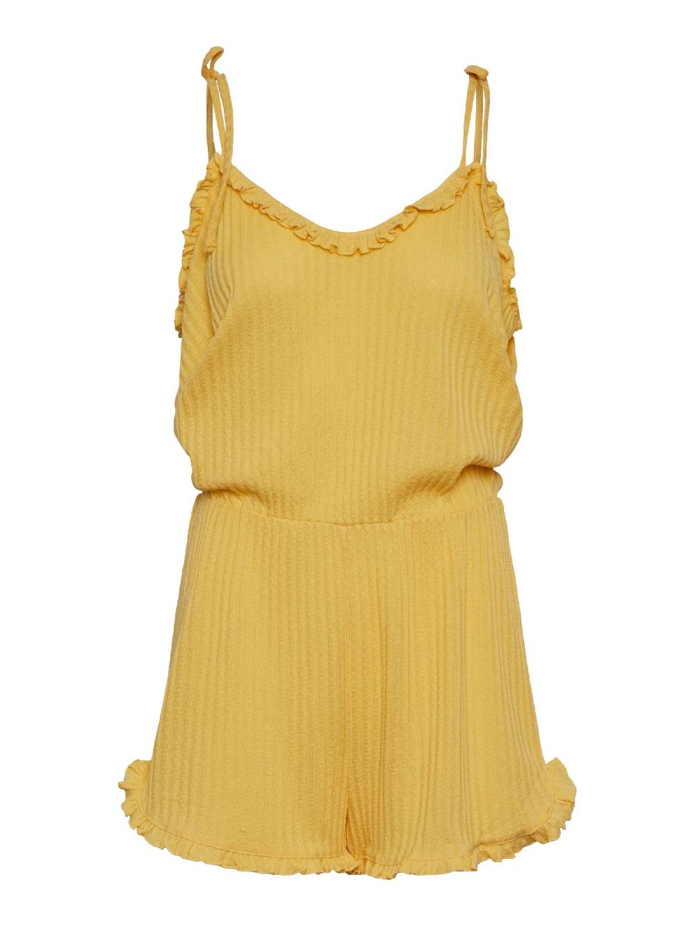 Pieces Maternity Jumpsuit 'Breeze' In Yellow
