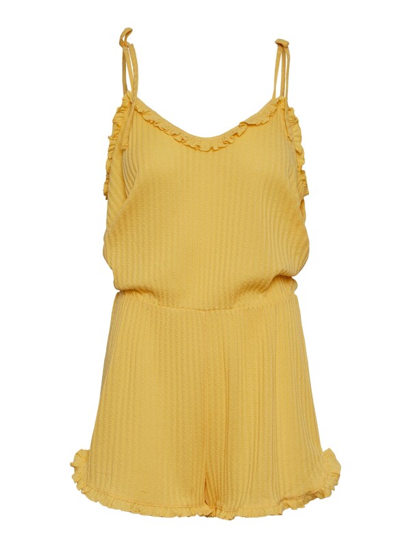Pieces Maternity Jumpsuit 'Breeze' in Yellow
