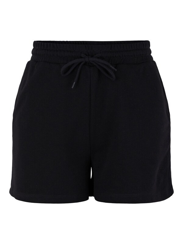 PIECES Regular Pants 'Chilli' in Black