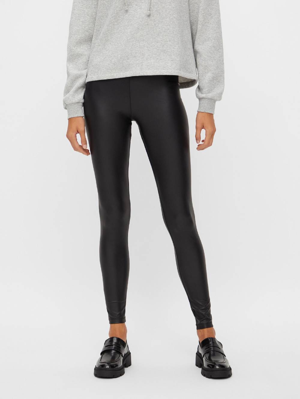 PIECES Skinny Leggings 'PCNew' In Black