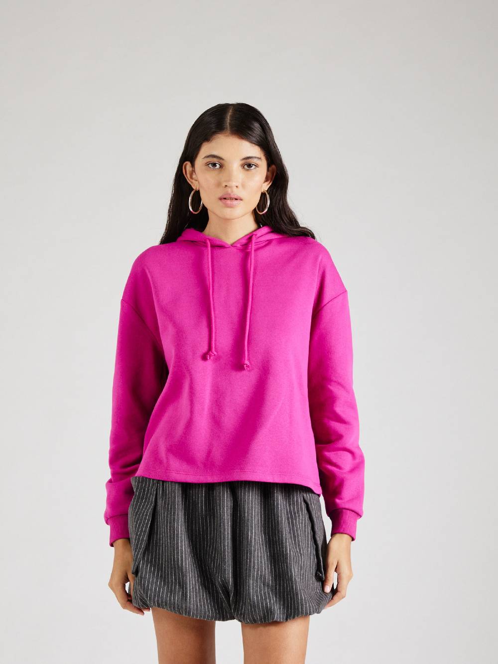 PIECES Sweatshirt 'PCChilli' In Magenta