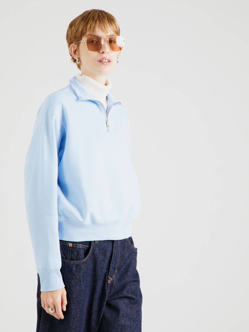 Polo Ralph Lauren Sweatshirt In Light Blue