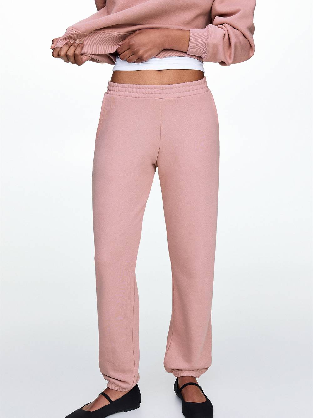 Pull&Bear Sweatsuit In Pink