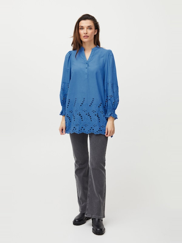 PULZ Jeans Tunic 'Karla' In Blue