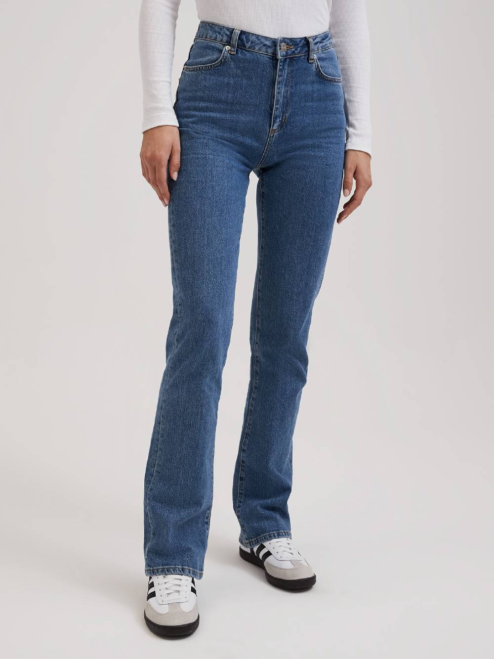 RÆRE By Lorena Rae Boot Cut Jeans 'Ela Tall' In Blue Denim