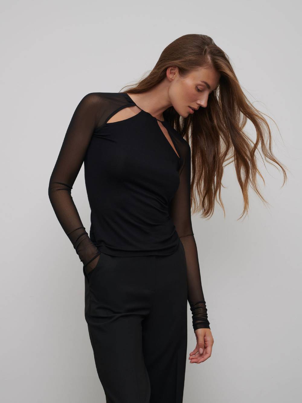 RÆRE By Lorena Rae Shirt 'Inola' In Black