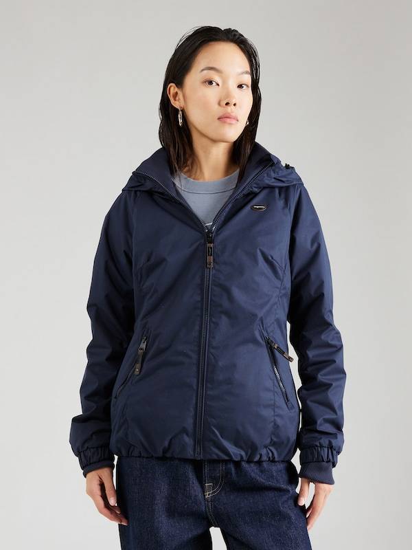 Ragwear Between-Season Jacket 'Dizzie' in Navy