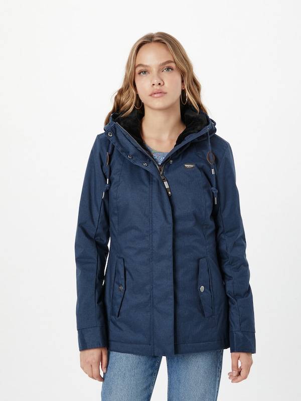 Ragwear Between-Seasons Parka 'Monadde' in Navy