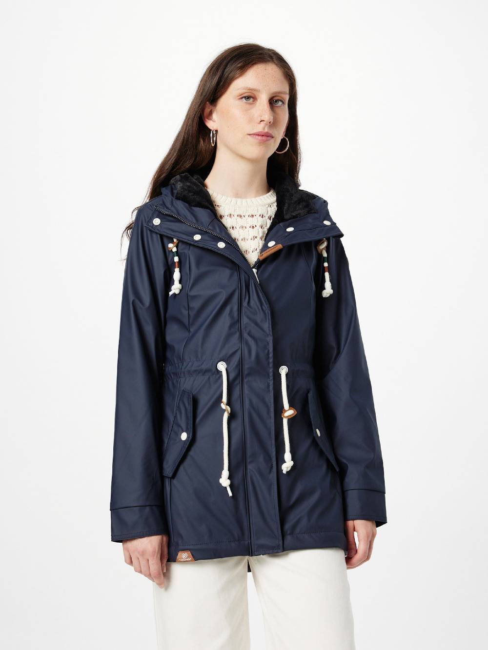 Ragwear Between-Seasons Parka 'MONADIS RAINY' In Navy