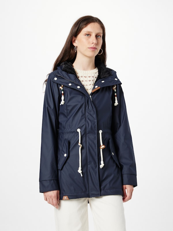 Ragwear Between-Seasons Parka 'MONADIS RAINY' in Navy