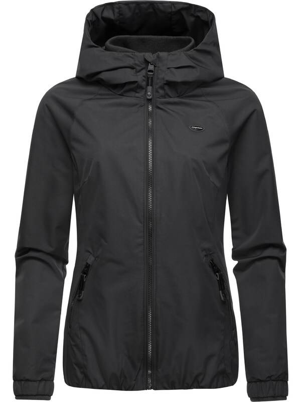 Ragwear Performance Jacket 'Dizzie' in Black