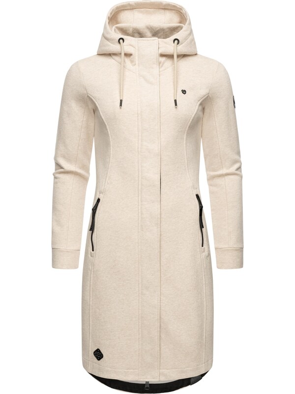 Ragwear Raincoat In Mottled Beige