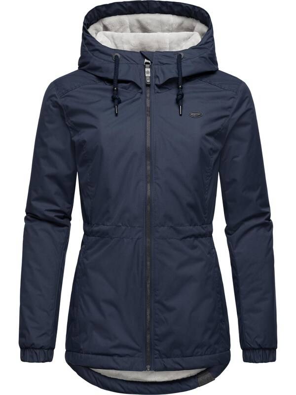 Ragwear Winter Jacket 'Dankka' In Navy