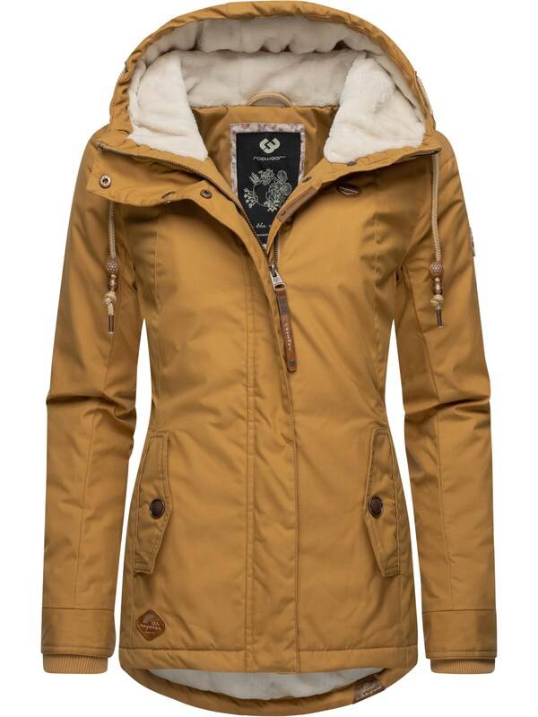 Ragwear Winter Jacket 'Monade' in Caramel