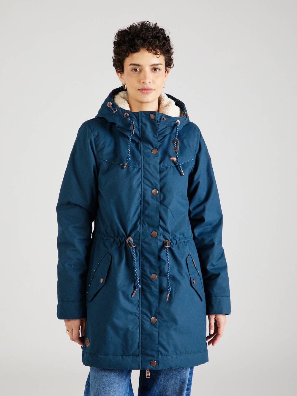 Ragwear Winter Parka 'CANNY' In Blue