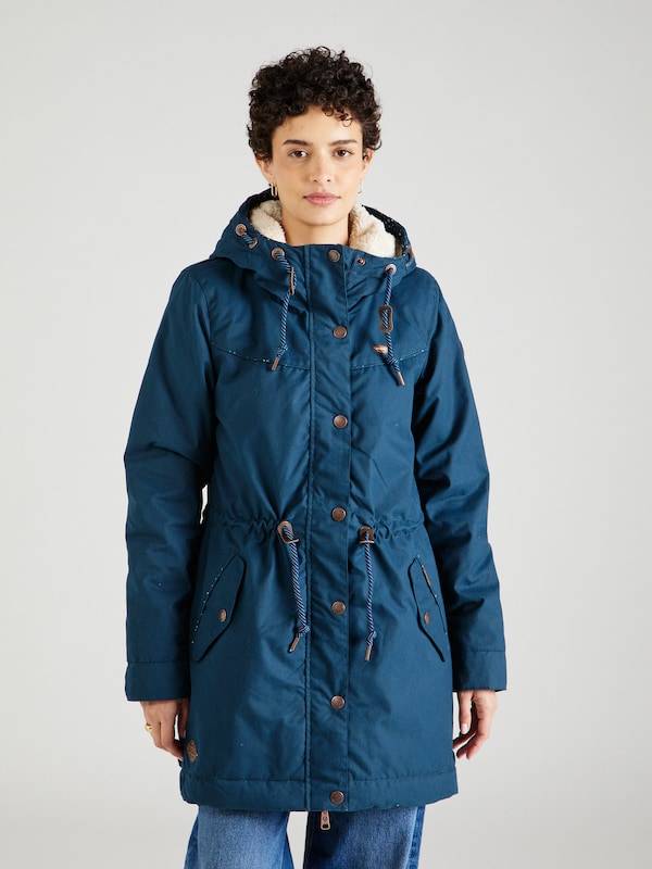 Ragwear Winter Parka 'CANNY' in Blue