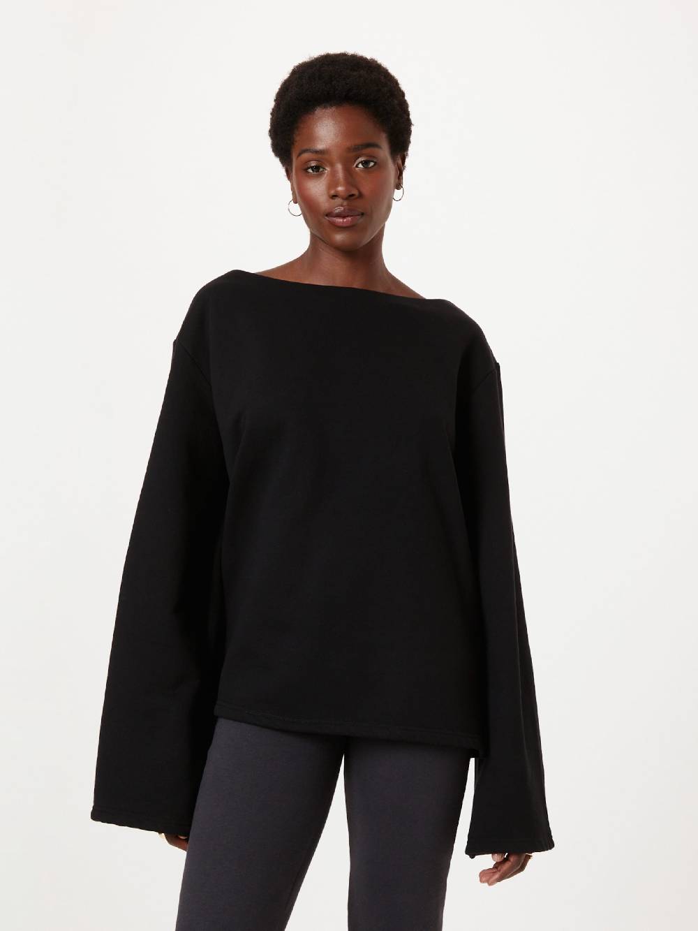Rebirth Studios Sweatshirt 'Flora' In Black