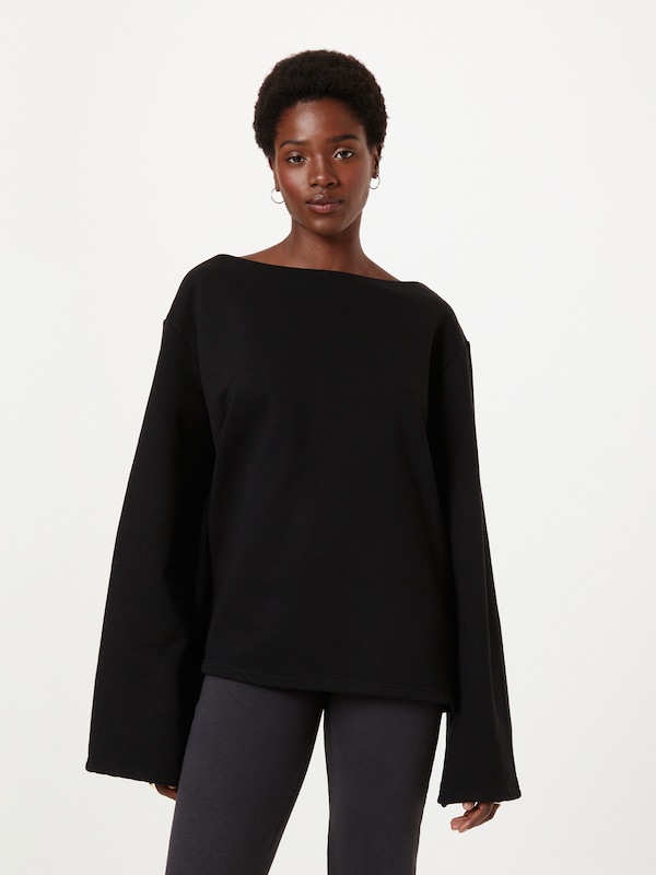 Rebirth Studios Sweatshirt 'Flora' in Black