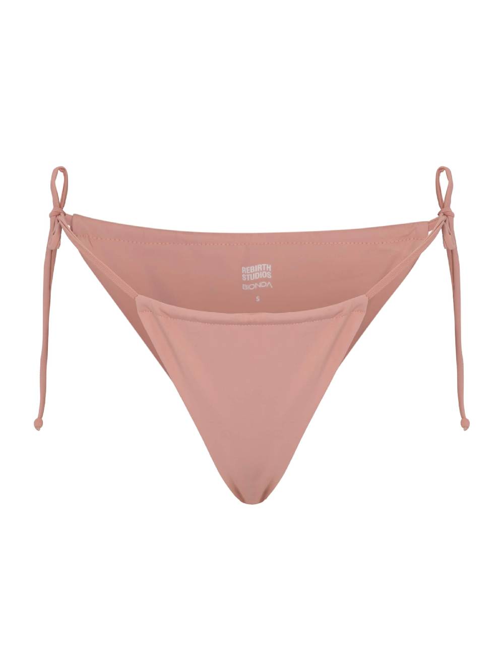 ReBirth Studios X Bionda Bikini Bottoms In Dusky Pink