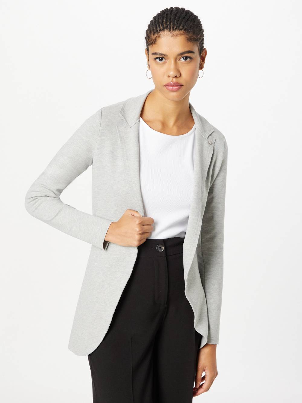 Rich & Royal Blazer In Light Grey