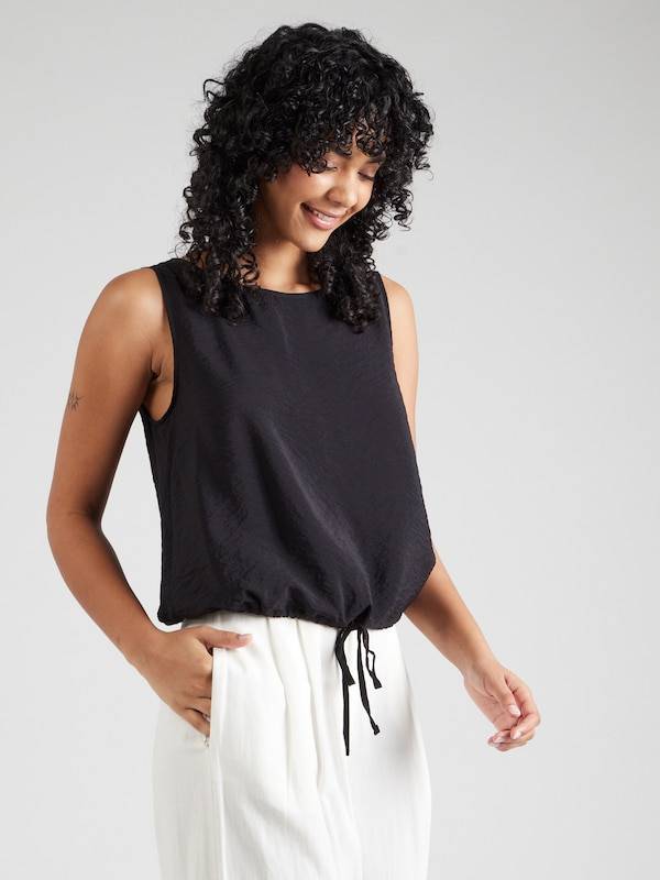 s.Oliver Blouse in Black