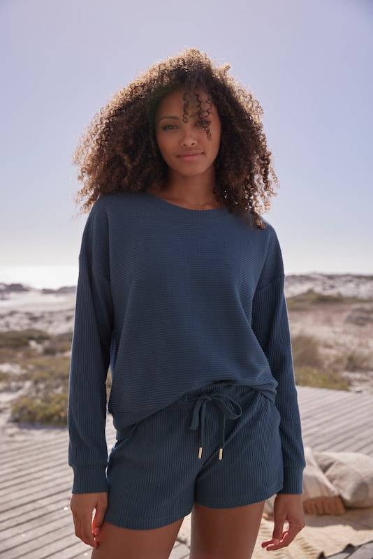 s.Oliver Sweatshirt in Petrol