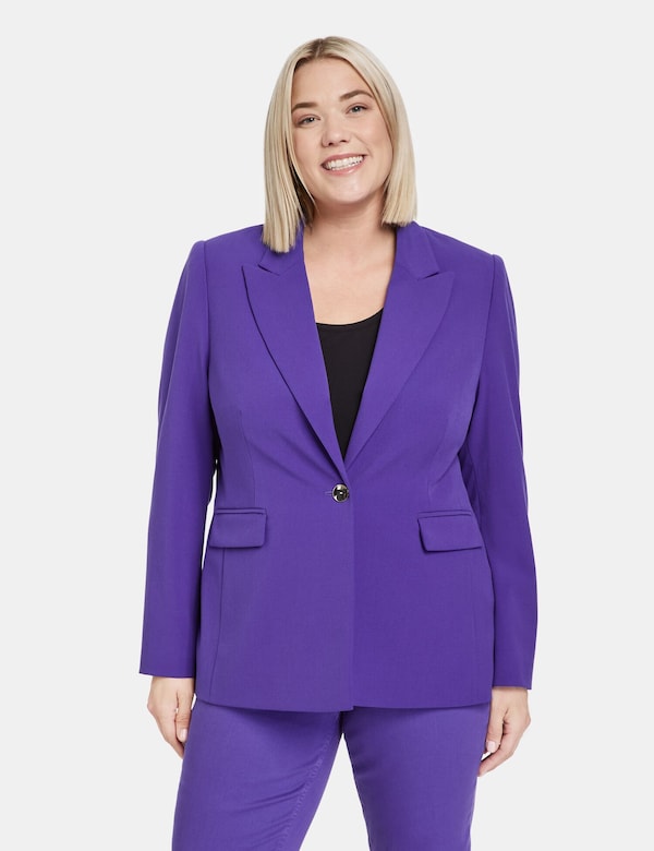 SAMOON Blazer in Violet