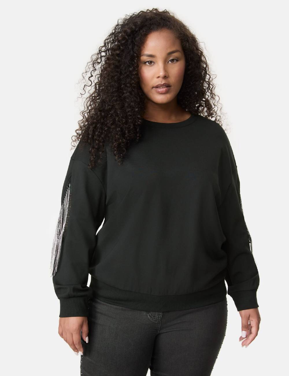 SAMOON Sweater In Black