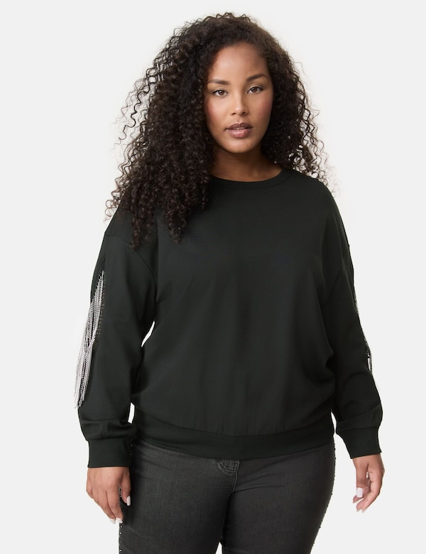SAMOON Sweater in Black