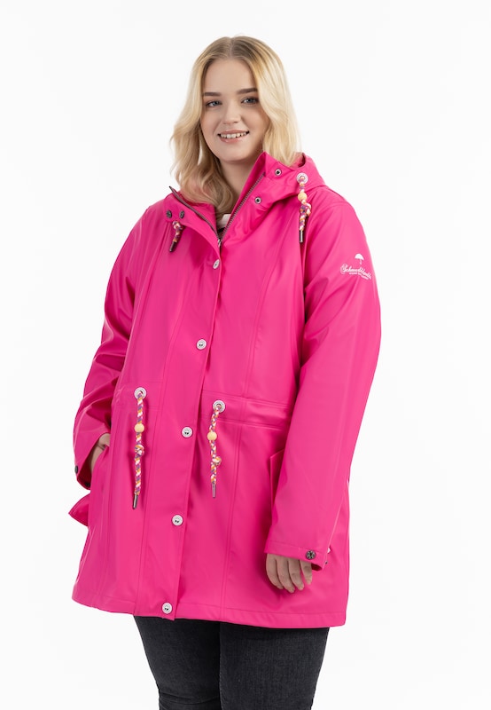 Schmuddelwedda Raincoat in Fuchsia
