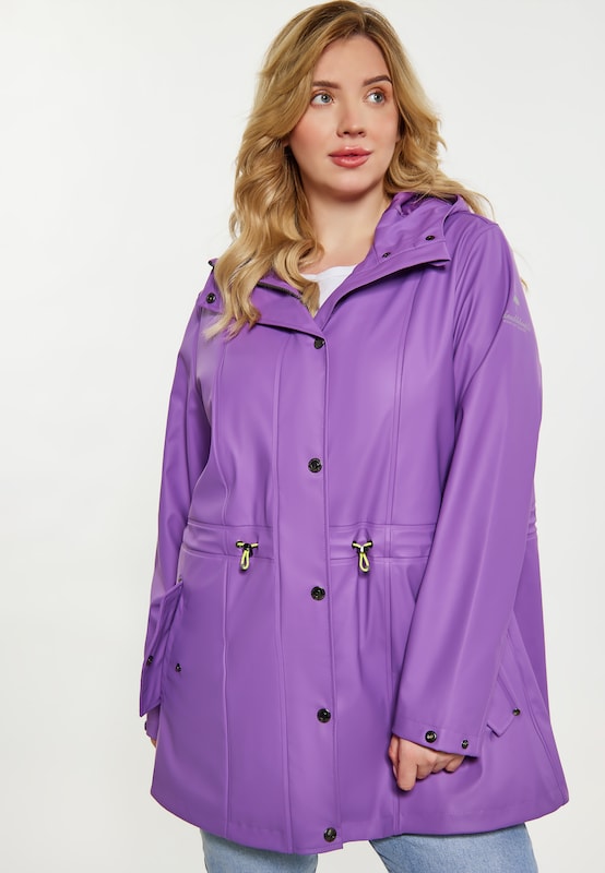 Schmuddelwedda Raincoat in Purple