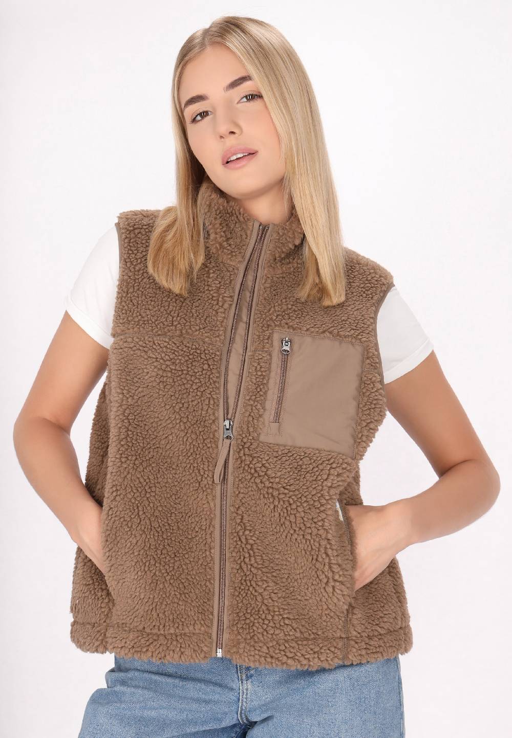 Schmuddelwedda Vest In Brown