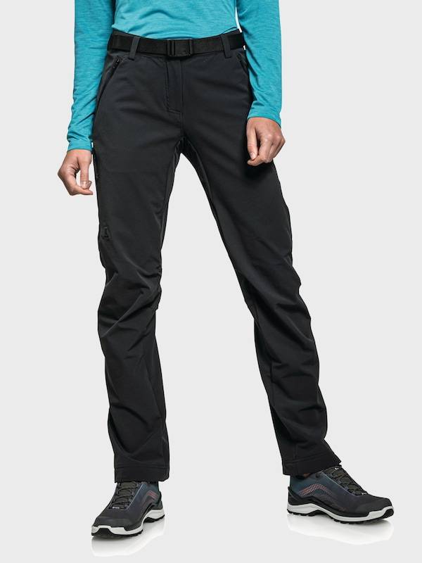 Schöffel Regular Outdoor Pants 'Taibun' in Black