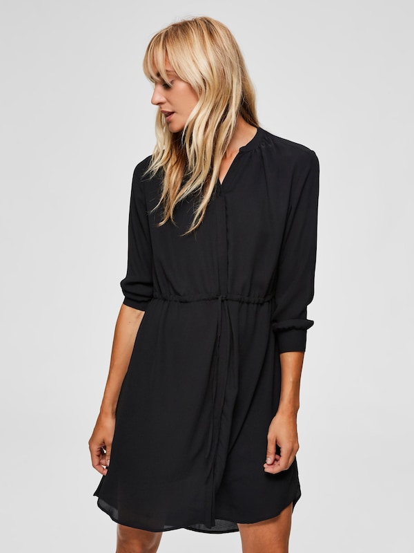 SELECTED FEMME Shirt Dress 'Damina' in Black