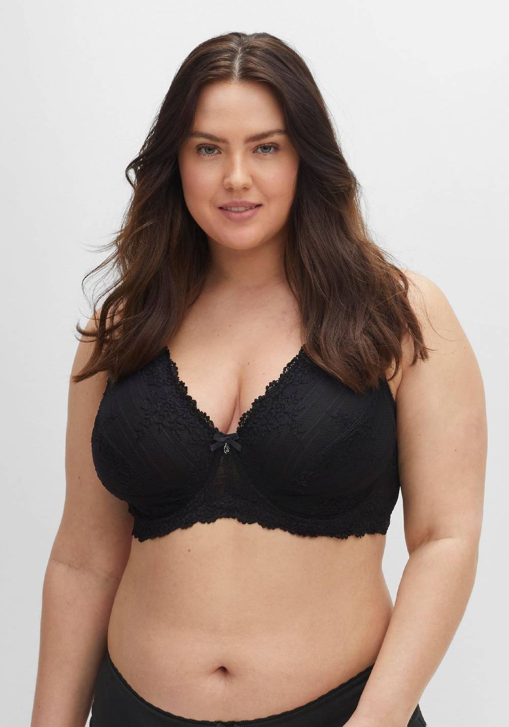 SHEEGO Bralette Bra In Black