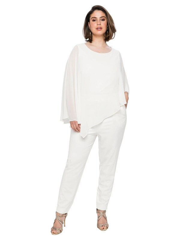 SHEEGO Jumpsuit in Off White